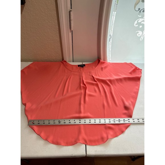 A. Byer, Salmon Colored, Ladies, Poncho Style Top, Size Medium - Picture 7 of 8